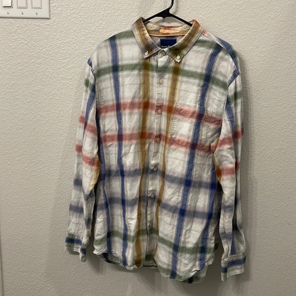 Tommy Bahama button down Linen/Cotton